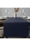 1 Adet Deri Runner-40x140 cm-Fırfır Desenli Runner