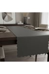 1 Adet Deri Runner-40x140 cm-Fırfır Desenli Runner