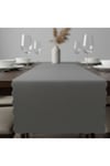 1 Adet Deri Runner-40x140 cm-Fırfır Desenli Runner
