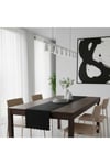 1 Adet Deri Runner-40x140 cm-Fırfır Desenli Runner