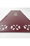 1 Adet Deri Runner-40x140 cm-Kilim Desenli Runner