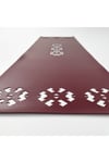 1 Adet Deri Runner-40x140 cm-Kilim Desenli Runner