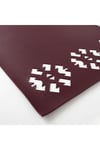 1 Adet Deri Runner-40x140 cm-Kilim Desenli Runner