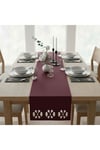 1 Adet Deri Runner-40x140 cm-Kilim Desenli Runner