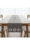 1 Adet Deri Runner-40x140 cm-Kilim Desenli Runner