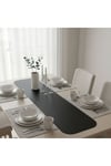 1 Adet Deri Runner Oval Kenarlı-40x140 cm