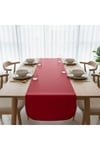 1 Adet Deri Runner Oval Kenarlı-40x140 cm