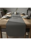 1 Adet Deri Runner Oval Kenarlı-40x140 cm