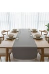 1 Adet Deri Runner Oval Kenarlı-40x140 cm