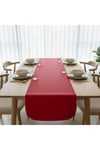 1 Adet Deri Runner Oval Kenarlı-40x140 cm