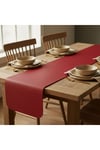 1 Adet Deri Runner Oval Kenarlı-40x140 cm