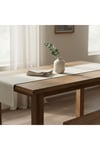1 Adet Pamuk Polyester Karışımlı Yıkanabilir Kumaş Runner 37X136 cm