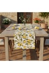 1 Adet Runner, Limon Desenli Runner,Yıkanabilir Runner 40x140 cm