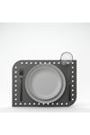 2 Adet Deri Amerikan Servis-33x44 cm Amerikan Servis-Delikli Supla