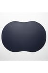 2 Adet Deri Amerikan Servis- Simetrik Oval Supla
