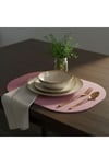 2 Adet Pembe Keçe Amerikan Servis Supla 33x44 cm