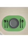 2 Adet Tam Oval MDF Amerikan Servis-Ahşap Amerikan Servis-Ahşap Supla 33x44 cm