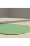 2 Adet Tam Oval MDF Amerikan Servis-Ahşap Amerikan Servis-Ahşap Supla 33x44 cm