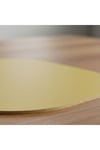 2 Adet Tam Oval MDF Amerikan Servis-Ahşap Amerikan Servis-Ahşap Supla 33x44 cm