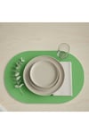2 Adet Tam Oval MDF Amerikan Servis-Ahşap Amerikan Servis-Ahşap Supla 33x44 cm