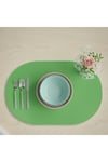 2 Adet Tam Oval MDF Amerikan Servis-Ahşap Amerikan Servis-Ahşap Supla 33x44 cm