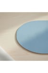 2 Adet Tam Oval MDF Amerikan Servis-Ahşap Amerikan Servis-Ahşap Supla 33x44 cm