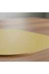 2 Adet Tam Oval MDF Amerikan Servis-Ahşap Amerikan Servis-Ahşap Supla 33x44 cm