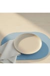 2 Adet Tam Oval MDF Amerikan Servis-Ahşap Amerikan Servis-Ahşap Supla 33x44 cm