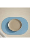 2 Adet Tam Oval MDF Amerikan Servis-Ahşap Amerikan Servis-Ahşap Supla 33x44 cm