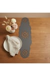 4+1 Adet Deri Amerikan Servis+Runner Set (4 Amerikan Servis -1 Runner )