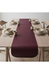 4+1 Adet Deri Amerikan Servis+Runner Set (4 Amerikan Servis -1 Runner )
