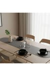 4+1 Adet Deri Amerikan Servis+Runner Set (4 Amerikan Servis -1 Runner )