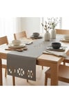 4+1 Adet Deri Amerikan Servis+Runner Set (4 Amerikan Servis -1 Runner )