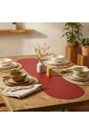 4+1 Adet Deri Amerikan Servis+Runner Set (4 Amerikan Servis -1 Runner )