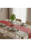 4+1 Adet Deri Amerikan Servis+Runner Set (4 Amerikan Servis -1 Runner )