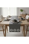 4+1 Adet Deri Amerikan Servis+Runner Set (4 Amerikan Servis -1 Runner )