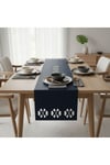 4+1 Adet Deri Amerikan Servis+Runner Set (4 Amerikan Servis -1 Runner )