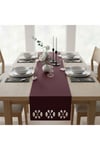 4+1 Adet Deri Amerikan Servis+Runner Set (4 Amerikan Servis -1 Runner )