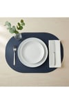 4+1 Adet Deri Amerikan Servis+Runner Set (4 Amerikan Servis -1 Runner )