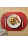 4+1 Adet Deri Amerikan Servis+Runner Set (4 Amerikan Servis -1 Runner )
