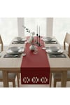 4+1 Adet Deri Amerikan Servis+Runner Set (4 Amerikan Servis -1 Runner )