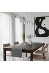 4+1 Adet Deri Runner-Deri Supla-Fırfır Desenli Runner-Amerikan Servis 40x140 cm/33x44 cm
