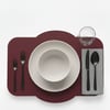 Simetrik Desenler No:117 Bordo – Premium Deri Amerikan Servis (Toptan)