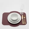 Simetrik Desenler No:117 Bordo – Premium Deri Amerikan Servis (Toptan)