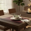 Toptan Gri Bordo Amerikan Servis 33x44 cm – Dikdörtgen