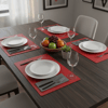 Toptan Kırmızı Amerikan Servis 33x44 cm – Dikdörtgen