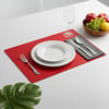 Toptan Kırmızı Amerikan Servis 33x44 cm – Dikdörtgen