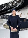 Asena Elbise Lacivert