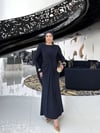 Asena Elbise Lacivert