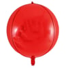 4d Kırmızı Küre Folyo Balon